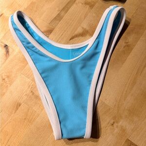 LainSnow Blue and White Women's Swimsuit